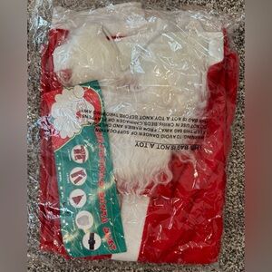Festive Red and White Santa Suit Costume